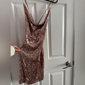 Sparkly fashion nova dress